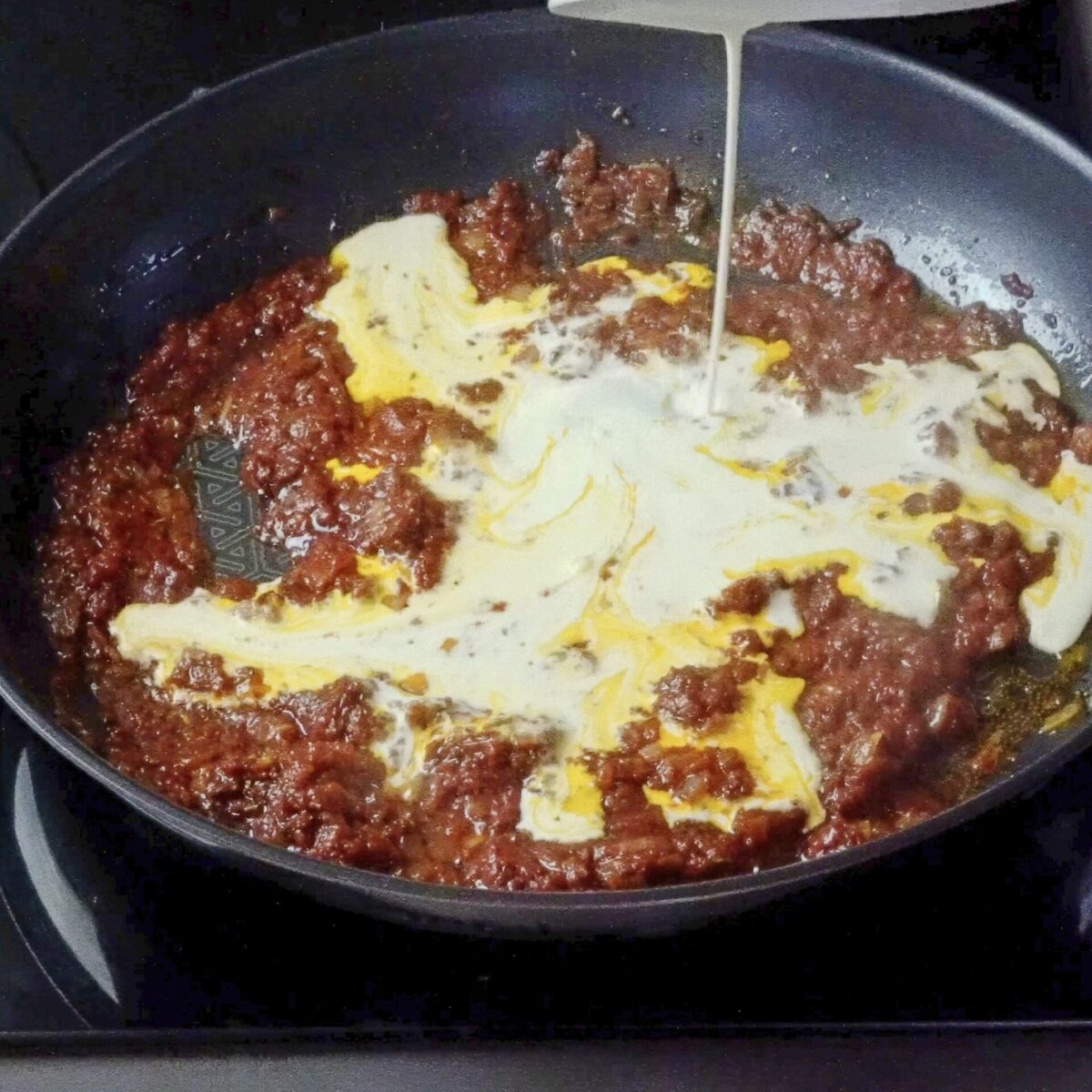 Adding more heavy cream to the sauce for extra creaminess.